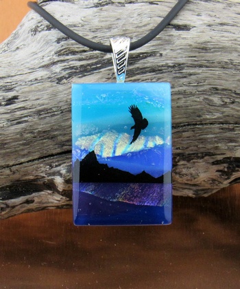 Alaska Mountain Vista Pendant: click to enlarge