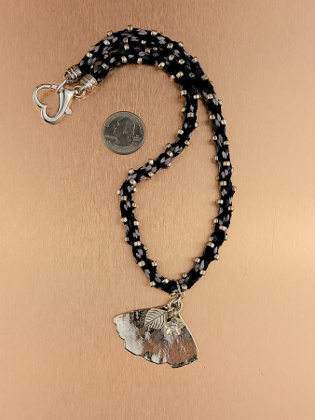 Ginko Leaf Necklace: click to enlarge