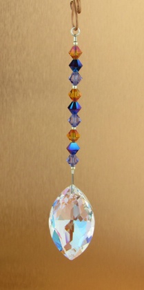 Crystal Sun Catcher - Marquis: click to enlarge