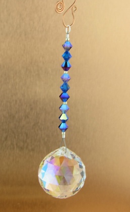 Crystal Sun Catcher - Lg Ball: click to enlarge