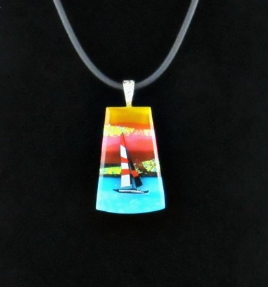 Sailboat Pendant: click to enlarge