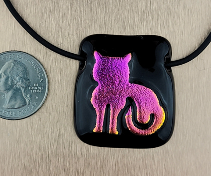 Dichroic Pendant - Cat: click to enlarge