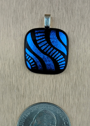 Tiny Etched Pendant: click to enlarge
