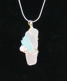 Beach Glass Pendant - Lg