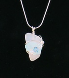 Beach Glass Pendant - Med