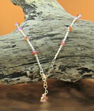 Topaz Crystal Anklet
